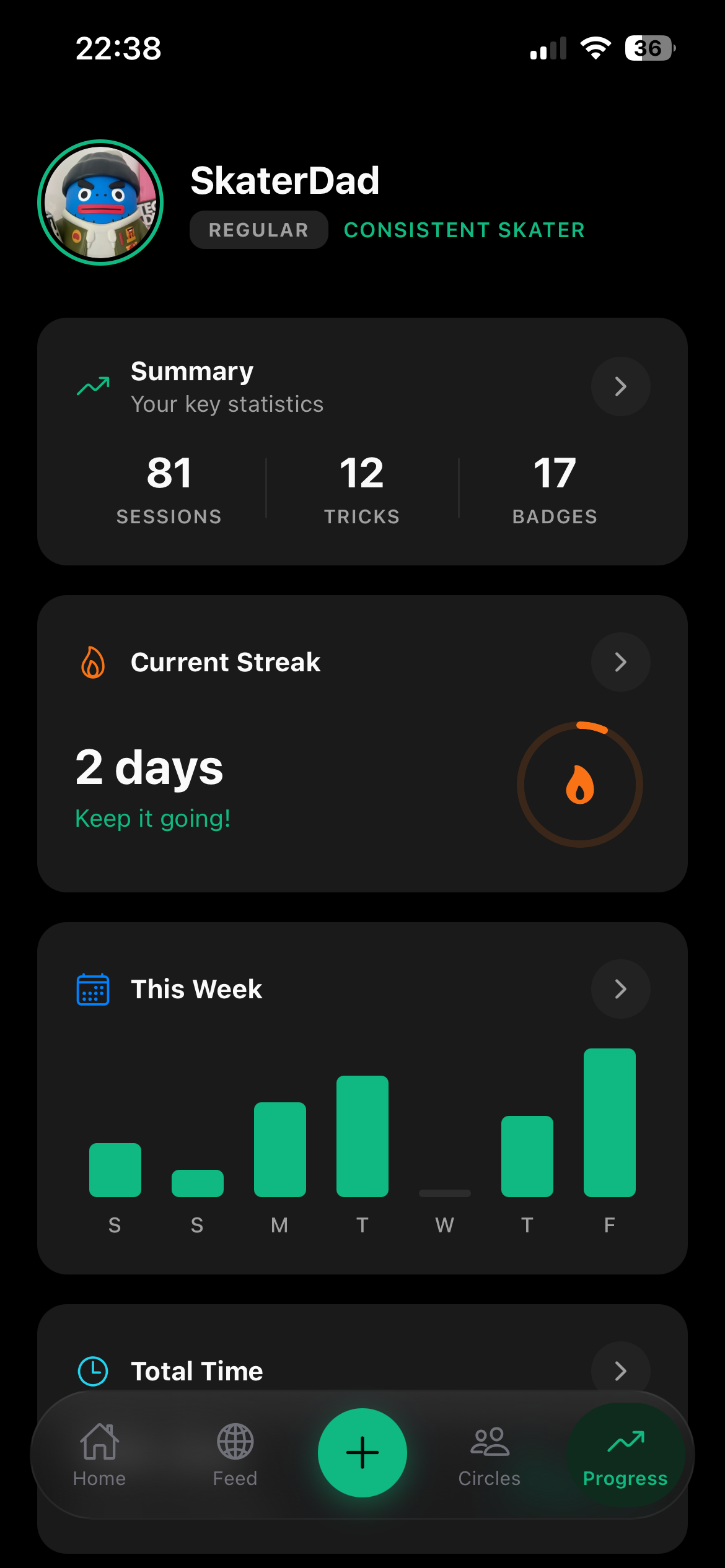 Progress summary